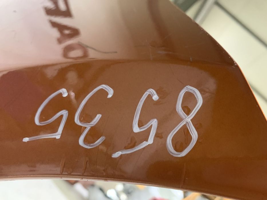 Bara fata Seat Leon 3, facelift, 2016, 2017, 2018, 2019, cod origine OE 5F0807221AB, cu gauri pentru spalatori faruri si senzori de parcare (4).