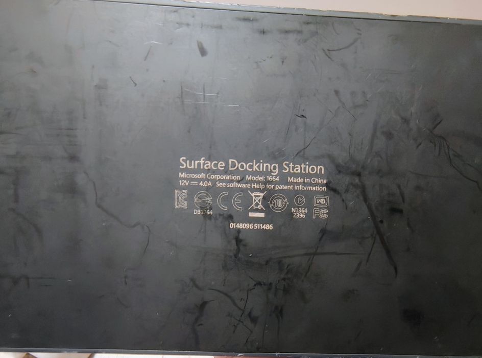 Docking Station Microsoft Surface Pro 3 Dock model 1664 - second hand