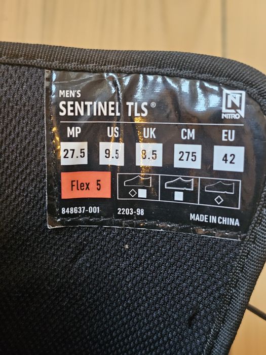 Vand Boots Snowboard Nitro Sentinel TLS