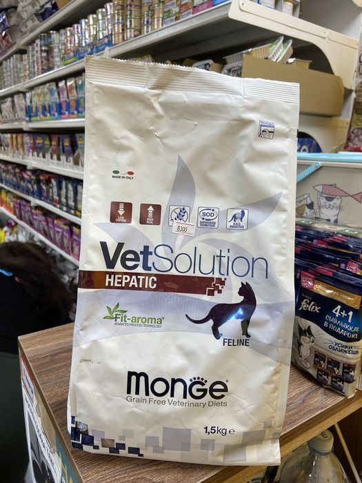 Сухой лечебный корм для кошек Монже (Monge)