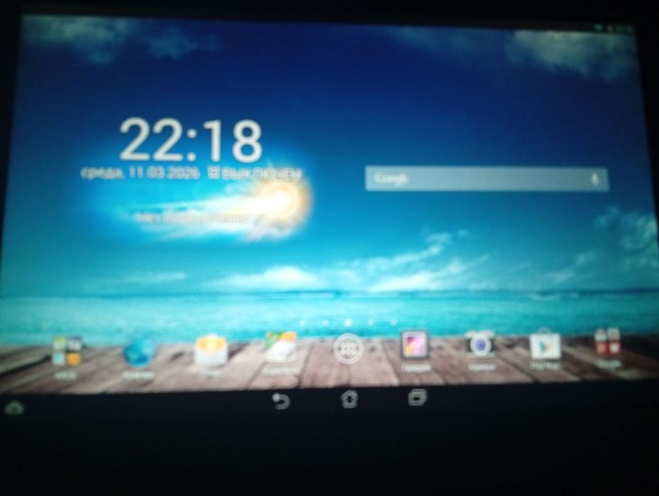 Планшет от Asus рабочий