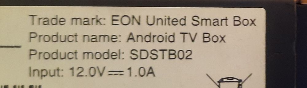 EON Android TV Box  нов