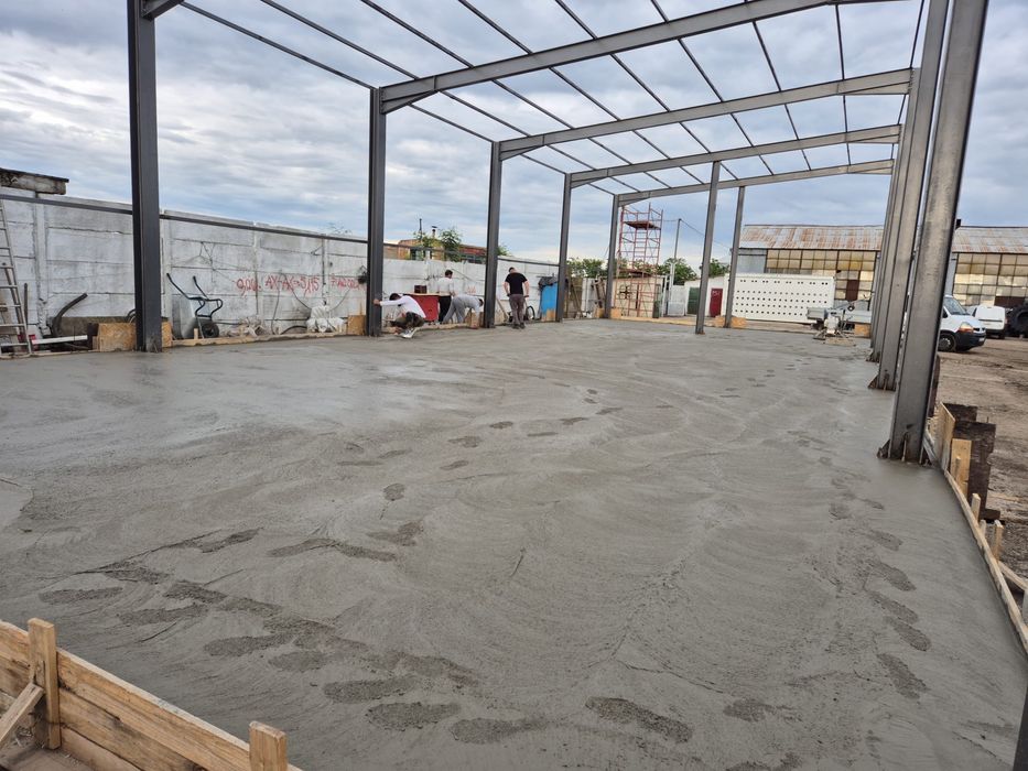 Turnare beton finisat elicooterizat