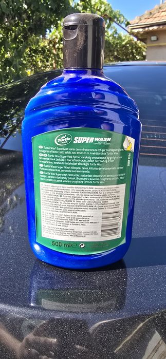 Soluție spălat masina TurtleWax . Super wash si rain repellent