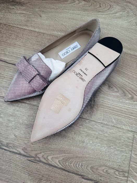 Туфли без каблука  jimmy choo