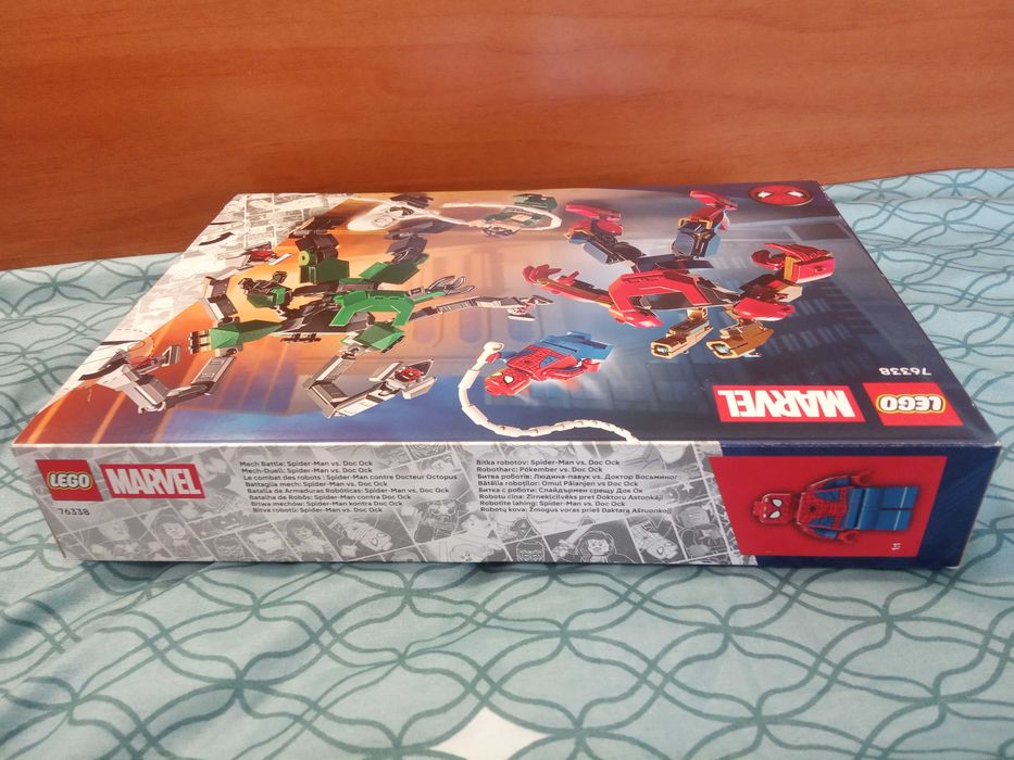 Lego 76338 Mech Battle: Spider-Man vs. Doc Ock, nou, sigilat