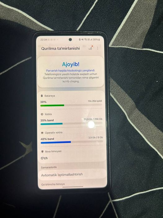 Samsung galaxy A72