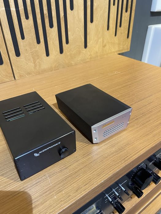 Streamer sotm sms 200 neo si sursa lineara audiophonics