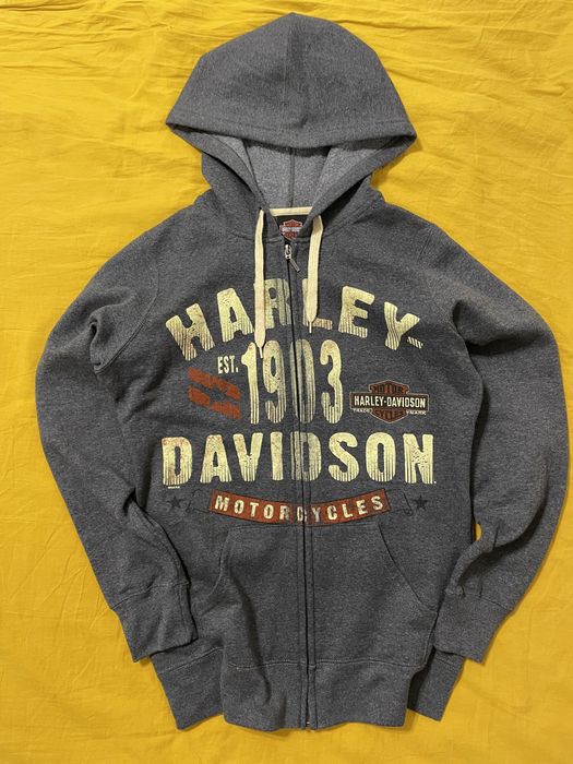 Harley Davidson zip hoodie