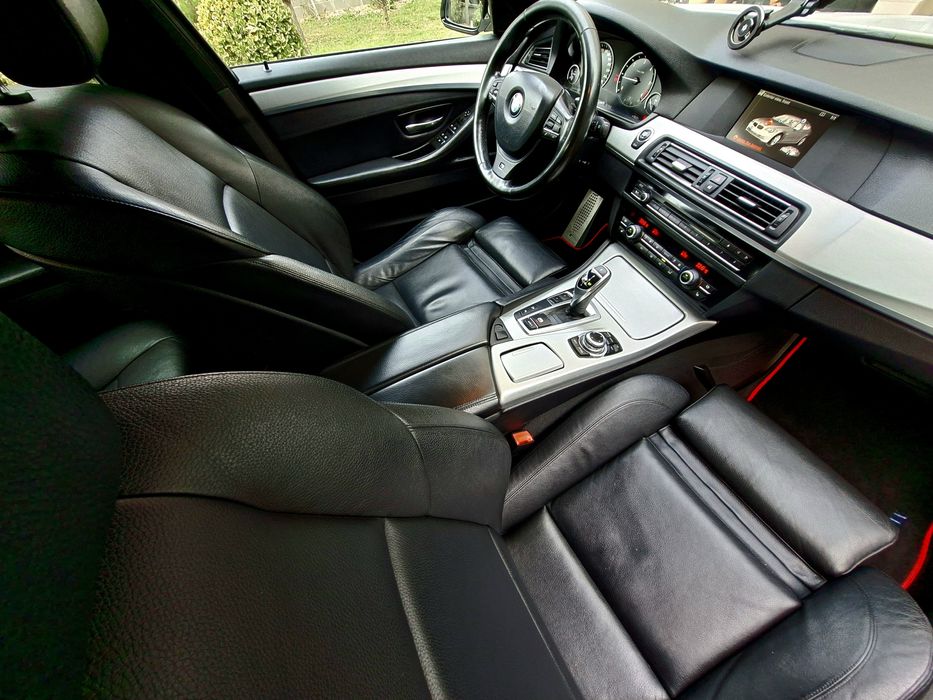 BMW 525d xDrive M-Paket –218 CP, piele, padele, 2000 cc, fără accident