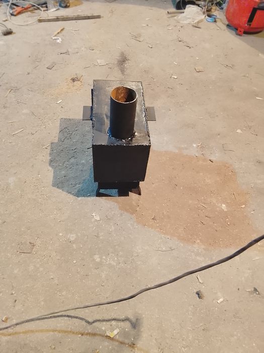 Печка буржуйка для палатки