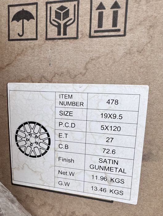 Диски BBS R19 ориг