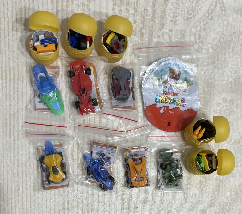 Киндер игрушки на обмен и продажу