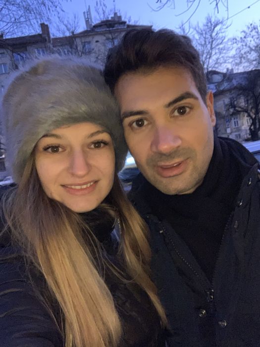 Топла шапка за зимата с косъм