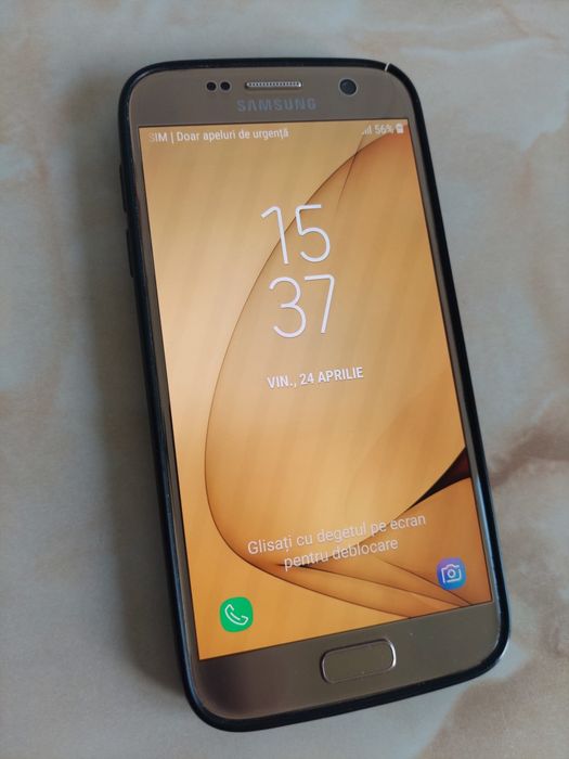 [S7] Vând Samsung Galaxy S7 Gold impecabil și fără probleme + husă //poze reale