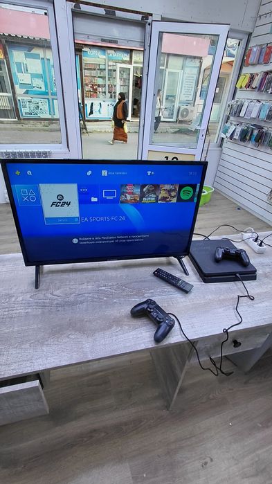 Ps4 Slim 1Tb и Тв 81см (2в1)