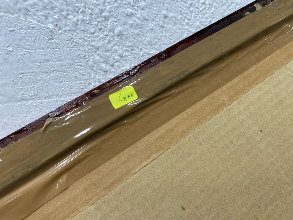 Англия обратна рисунка върху стъкло кораб The Daniel Enderby 1950