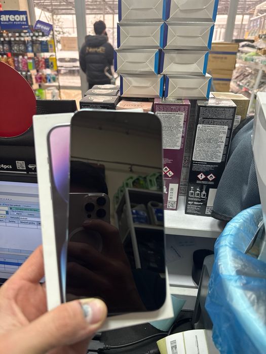 Iphone 14promax 128Gb ideal simkartali