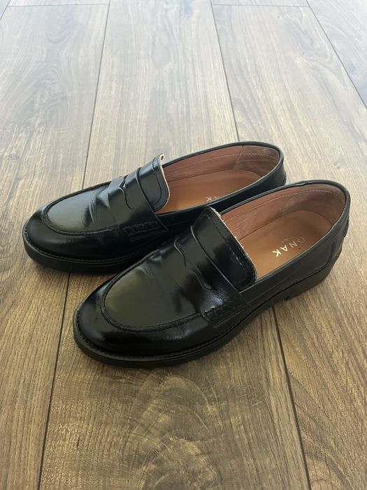 Кожени обувки мокасини Jonak