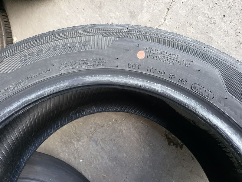 235/55/18 HANKOOK 4бр