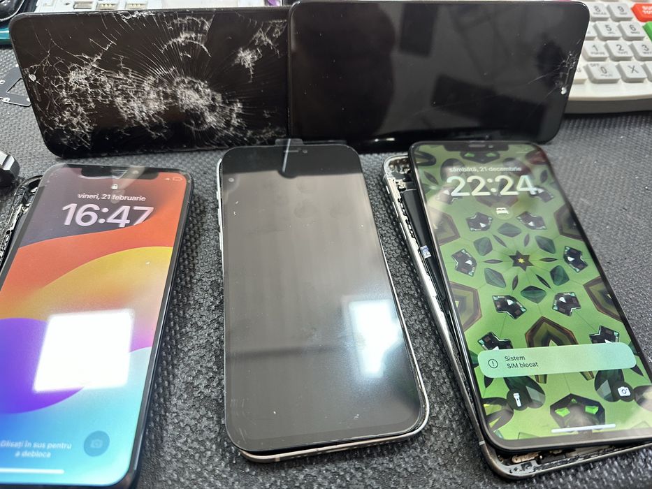 Display pentru iphone X Xs Xr 11 12 13 14 15 pro max plus