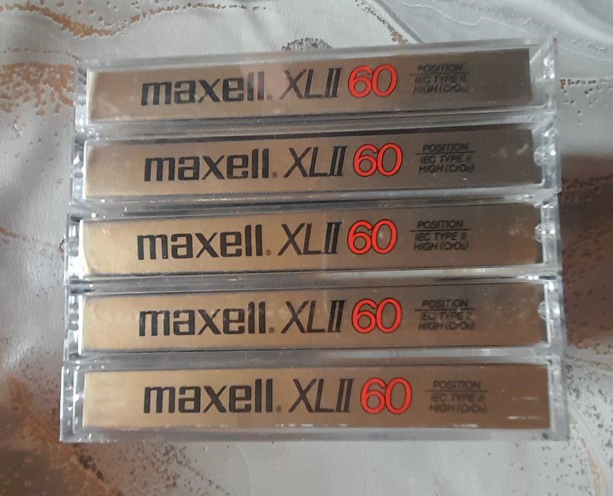 Аудио касети , MAXELL XLII  60 мин. - хром
