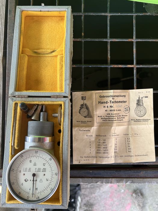 Ръчен Тахометър Оригинален