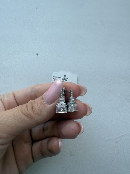 Продам серьги 925 проба