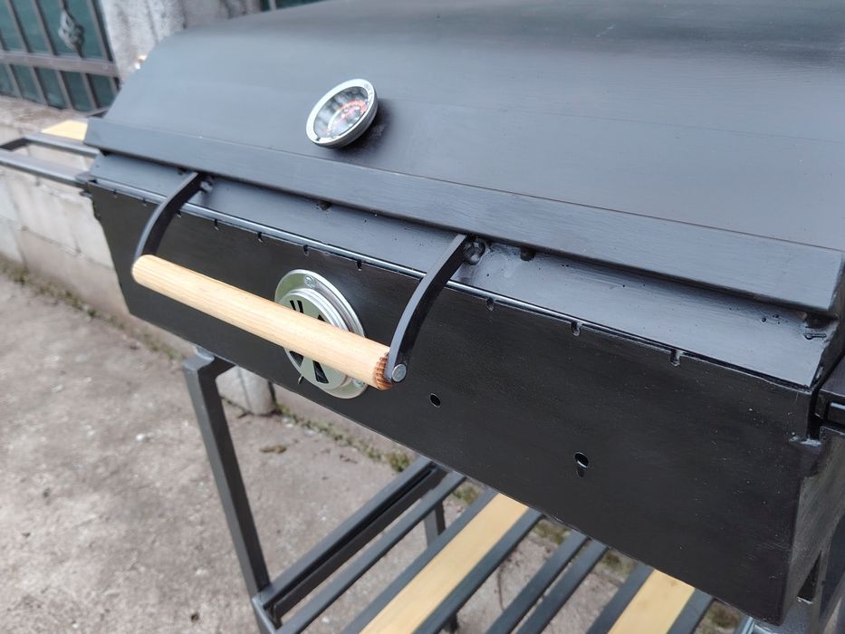 Барбекю Скара НОВО масивно 46кг разглобява се размери в описанието