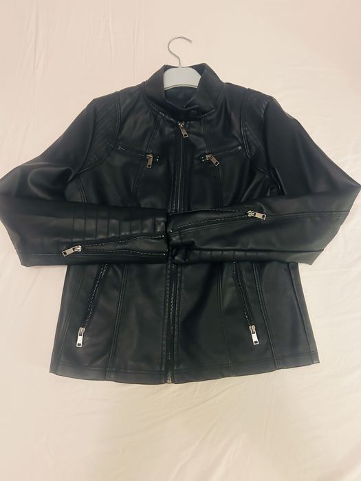 Geaca imitatie piele, noua, M