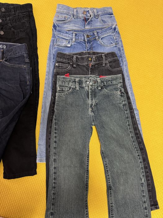 Брюки 5-6-7-8л. Wrangler, place, gap. В отл сост.