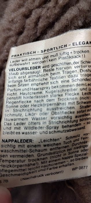 Cojoc barbatesc piele naturala, Germania, marime 52