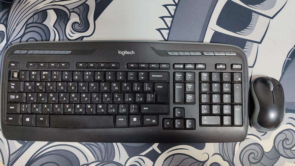 Мышь+ Клавиатура Logitech