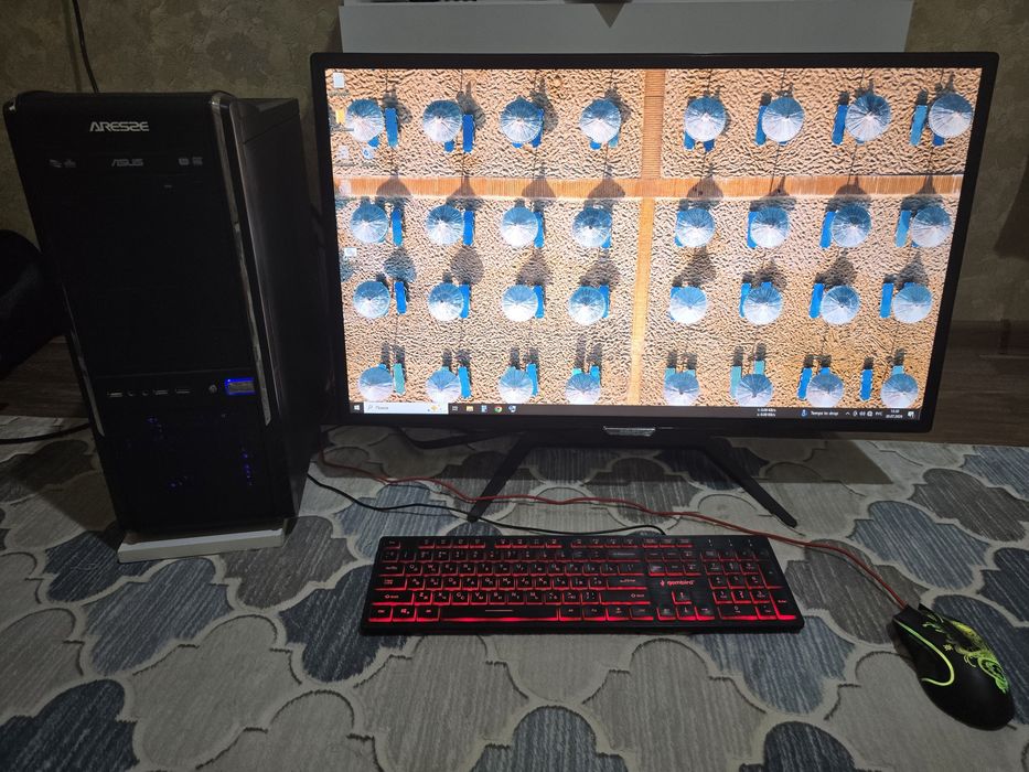 ПК (i7 4770k 3,5 GHz, DDR3 16Gb, GTX 770 4Gb) + монитор Philips 32"