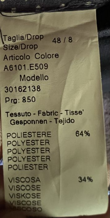 Costum barbatesc italienesc in doua piese