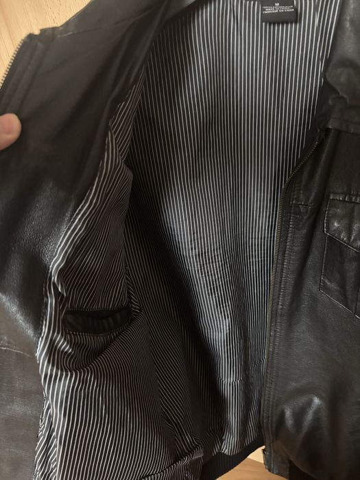 куртка кожаная мужская