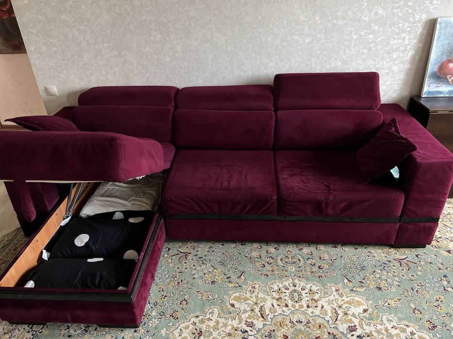 Диван Divodevan цвет Бордо