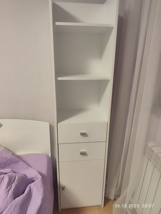 Продам кровать + книжный шкаф