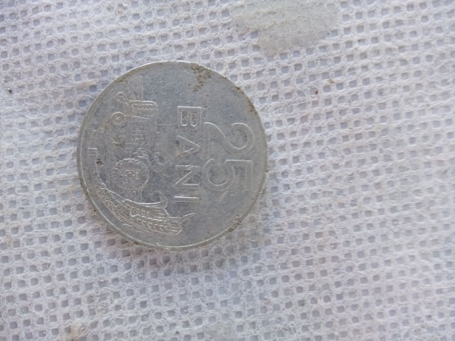 moneda 100lei 1994 , 25bani an 1982