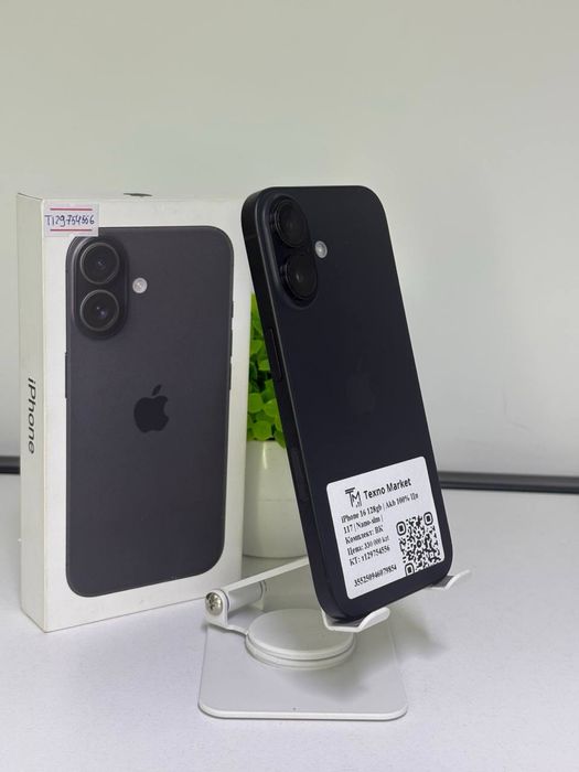 iPhone 16 128gb | Akb 100% Цп 117 | Nano-sim //