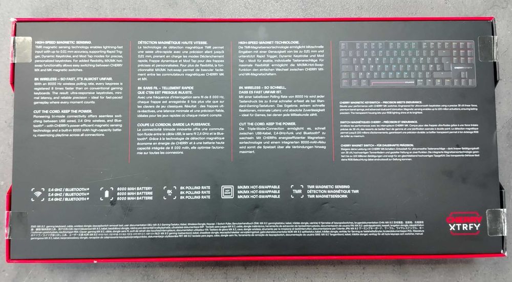 Tastatura CHERRY MX 8.2 TKL [#10518#]