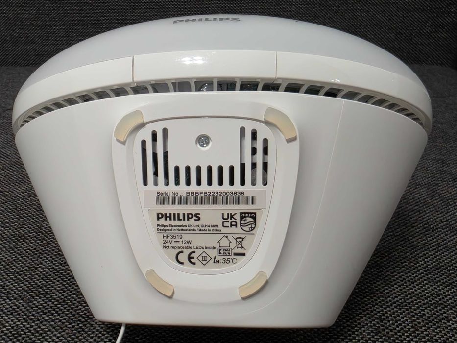 Ceas cu alarma si lampa cu radio FM Philips SmartSleep Wake-up Light HF3519