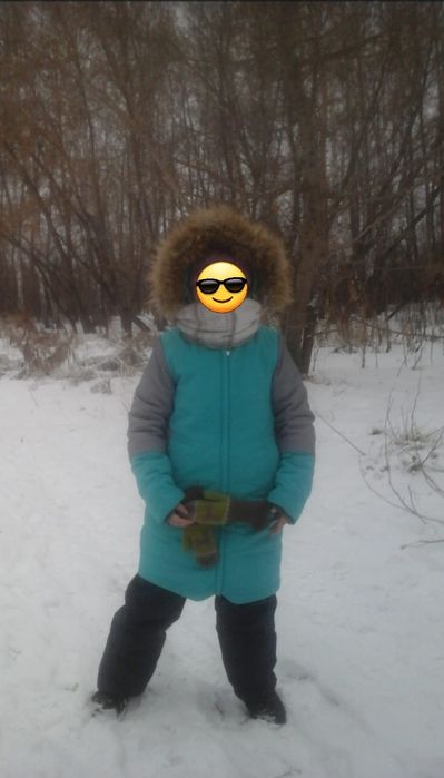 Пуховик, зимняя куртка 146см