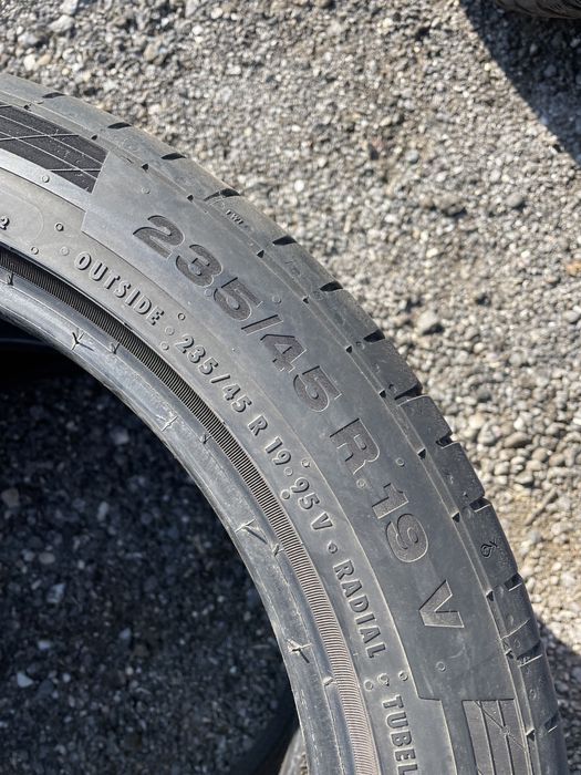 235/45/19 CONTINENTAL RunFlat 2бр. 6мм