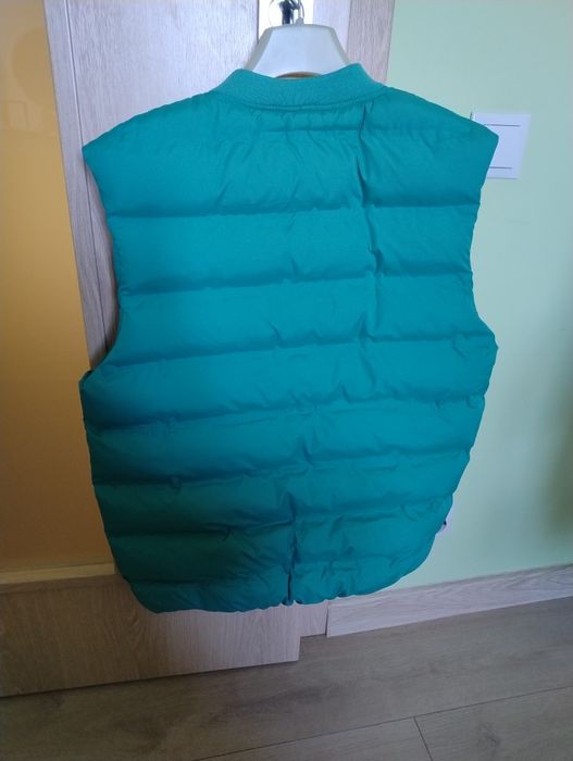 Vestă băieți culoare turcoaz