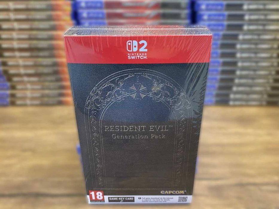 Новый Resident Evil: Generation Pack Nintendo Switch 2/ Набор Трилогия