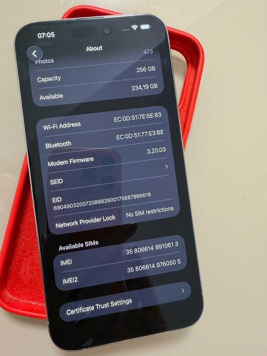 iPhone 15 Pro Max 256GB