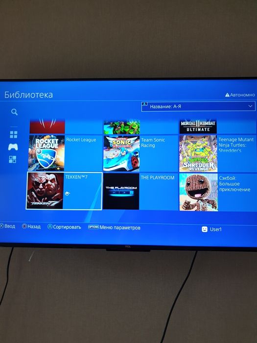 Продам свой ps4 б.у в отличном состоянии