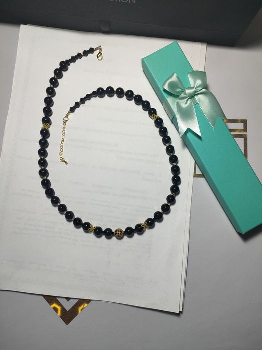 Колье из натуральных камней