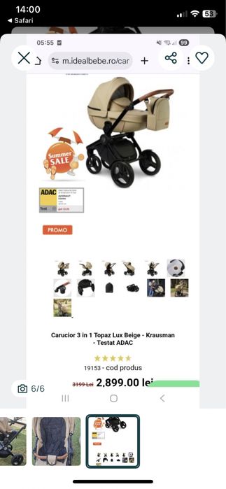 Carucior 3in1 Krausman